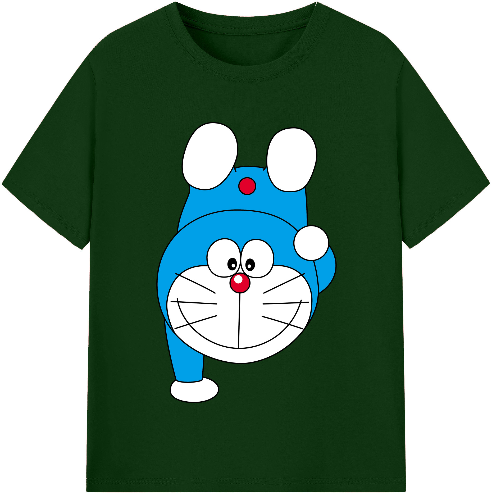（画像用） ドラえもん Doraemon 綿100％半袖Tシャツ（フロントプリント）